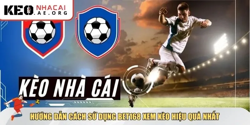 Hướng dẫn cách sử dụng Bet168 xem kèo
